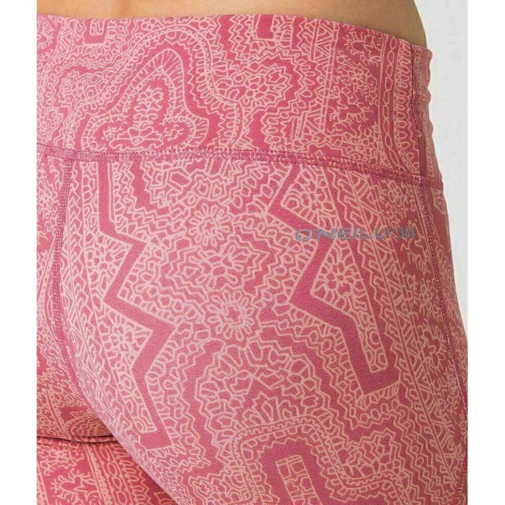 O'Neill 365 Women's Pink Divine Active Rose Legging Tight Pants Size L $70 - Picture 7 of 10